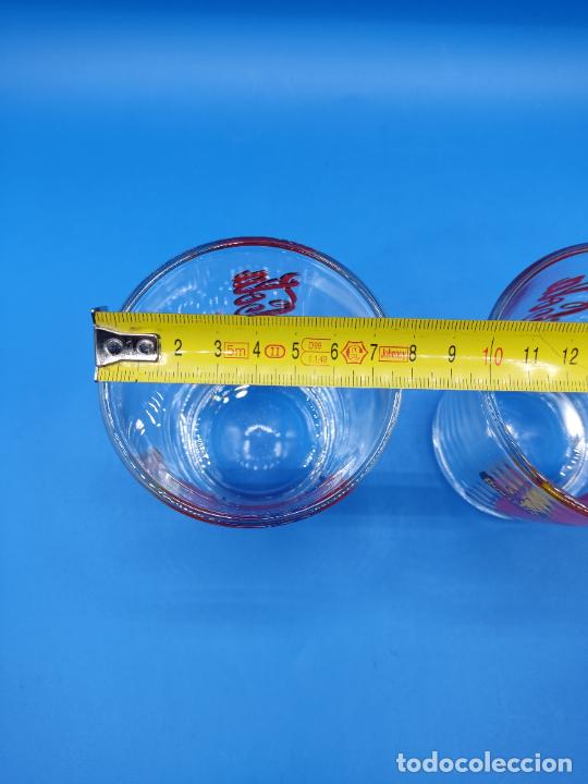 Coleccionismo de Coca-Cola y Pepsi: LOTE DE 2 VASOS DE COCA COLA DE LOS POWERS RANGERS - Foto 8