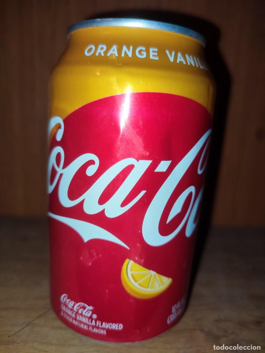 Coleccionismo de Coca-Cola y Pepsi: LATA VAC&Iacute;A DE COCA-COLA ORANGE VANILLA (355 ML.) - ESTADOS UNIDOS, 2018 -