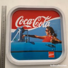Coleccionismo de Coca-Cola y Pepsi: ANTIGUA BANDEJA DE METAL AÑOS 80-90 DE COCA-COLA. Lote 401036734