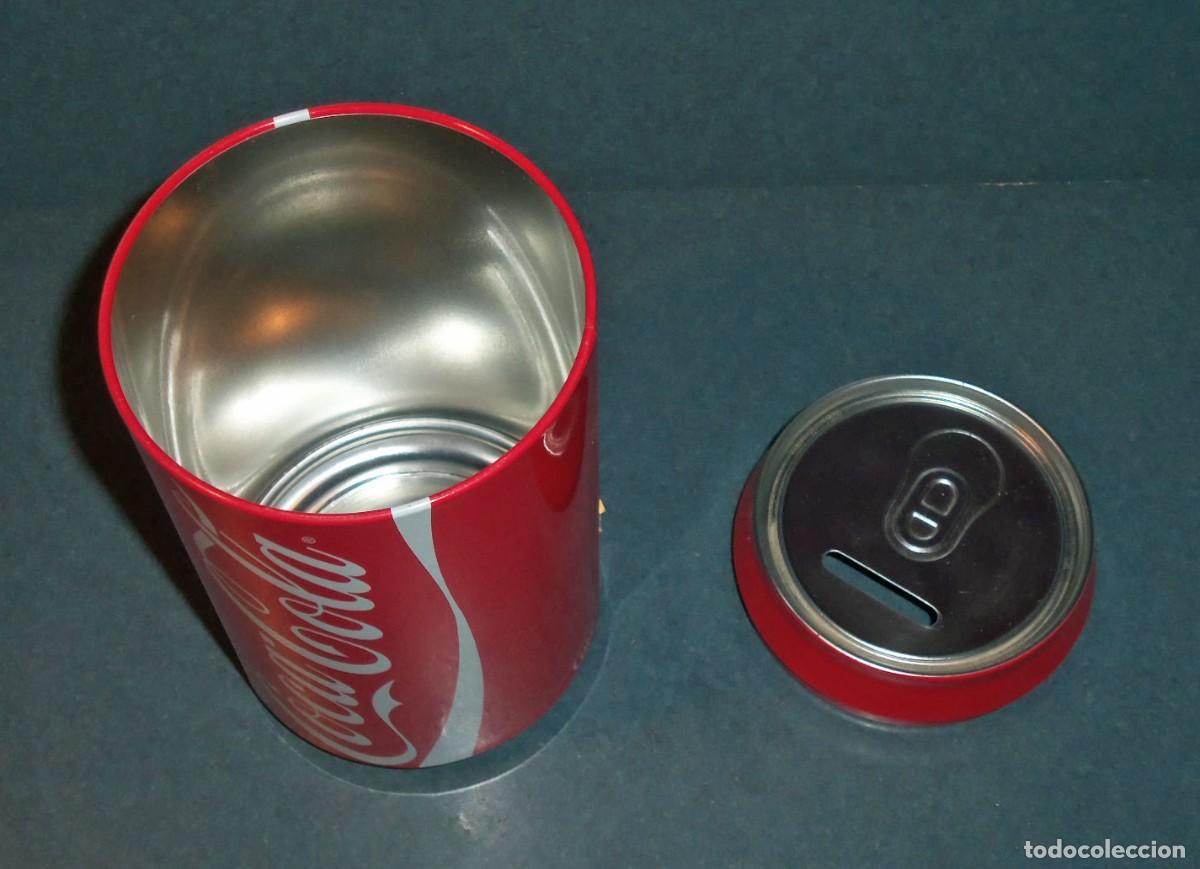 Coleccionismo de Coca-Cola y Pepsi: Hucha Lata de COCA-COLA - Foto 2