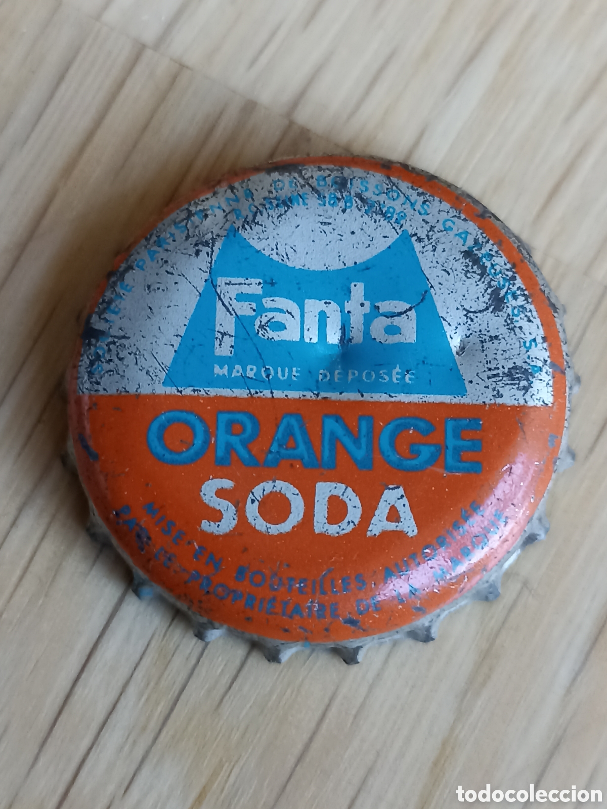 Collectionnisme de Coca-Cola et Pepsi: Chapa tap&oacute;n corona antiguo