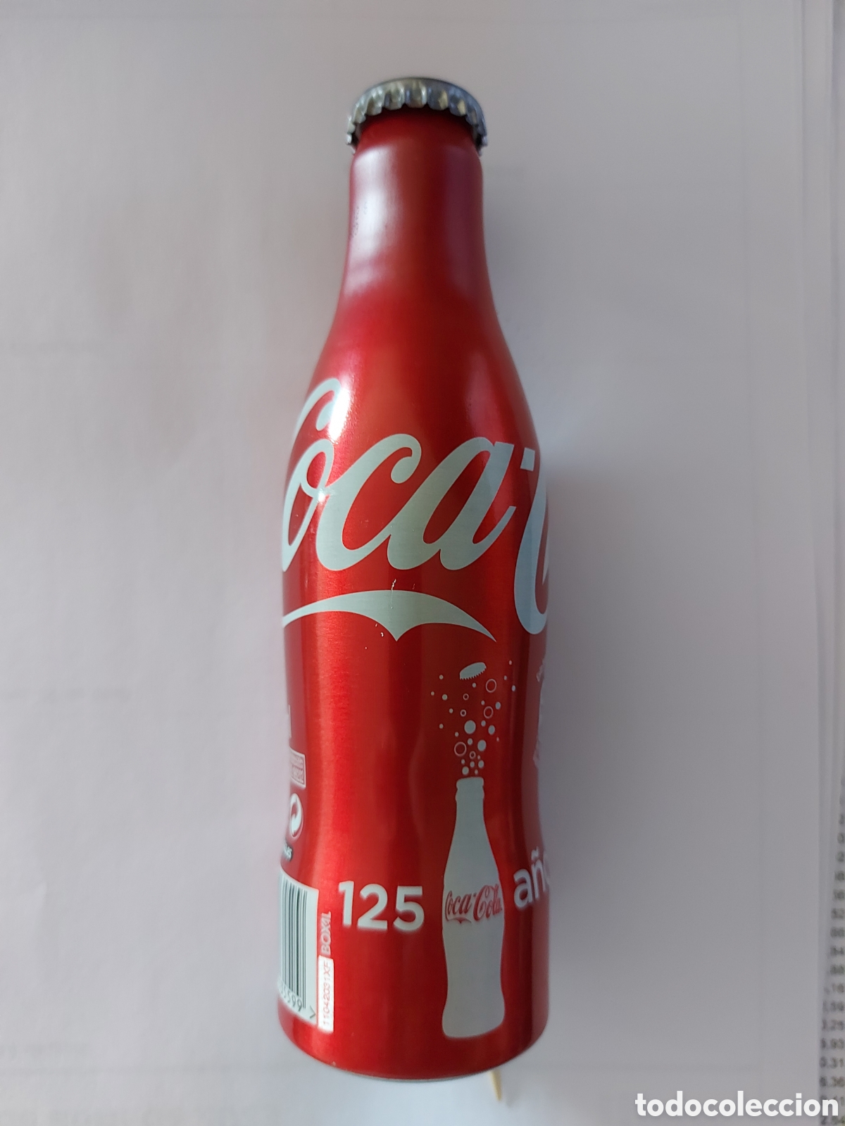 Collectionnisme de Coca-Cola et Pepsi: COCA COLA EDICION 125 A&Ntilde;OS EN ALUMINIO. SIN ABRIR