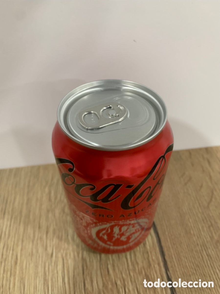 Collezionismo di Coca-Cola e Pepsi: Lata Coca Cola Zero cerrada y vac&iacute;a