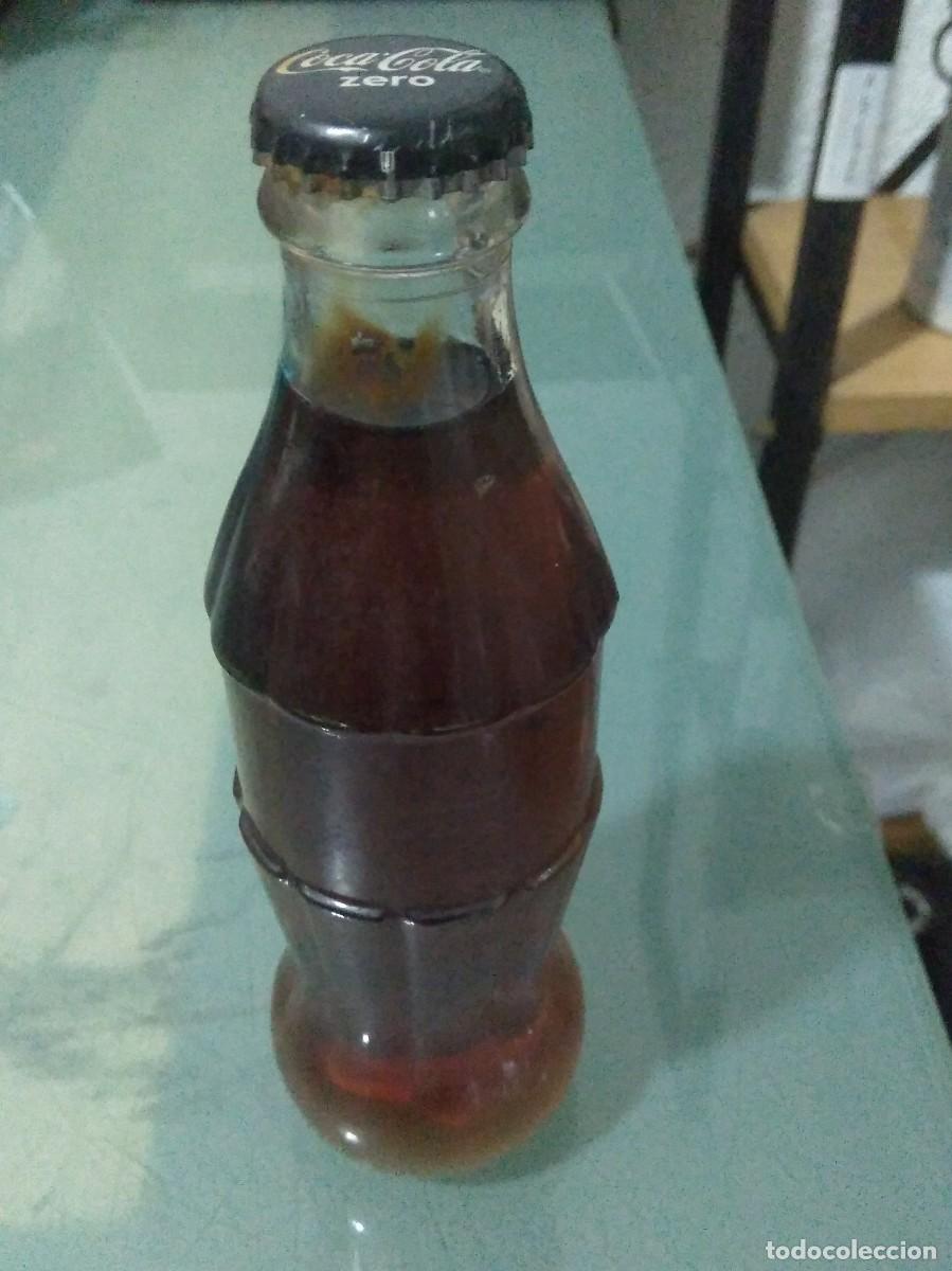 Coleccionismo de Coca-Cola y Pepsi: BOTELLA COCA COLA ZERO DE CRISTAL. SIN ABRIR. - Foto 1
