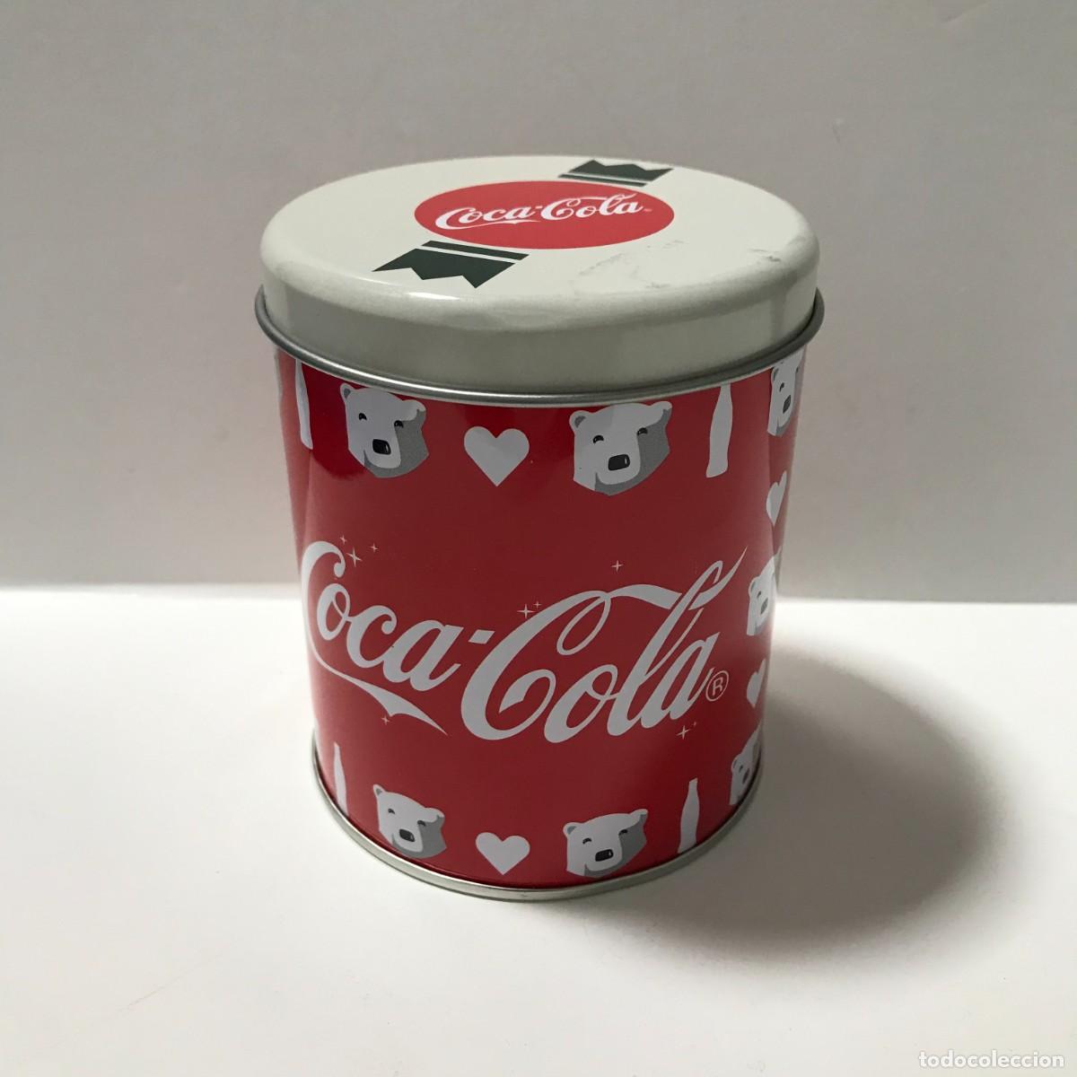 Colecionismo de Coca-Cola e Pepsi: LATA BOTE METAL COCA-COLA, COCACOLA, 10X8,5 CMS