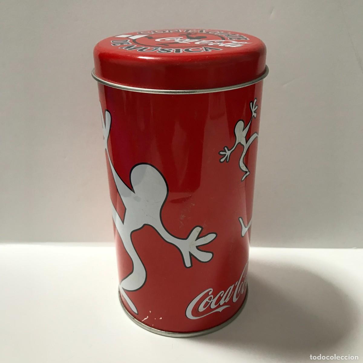 Colecionismo de Coca-Cola e Pepsi: LATA BOTE METAL COCA-COLA, COCACOLA, 16X9 CMS