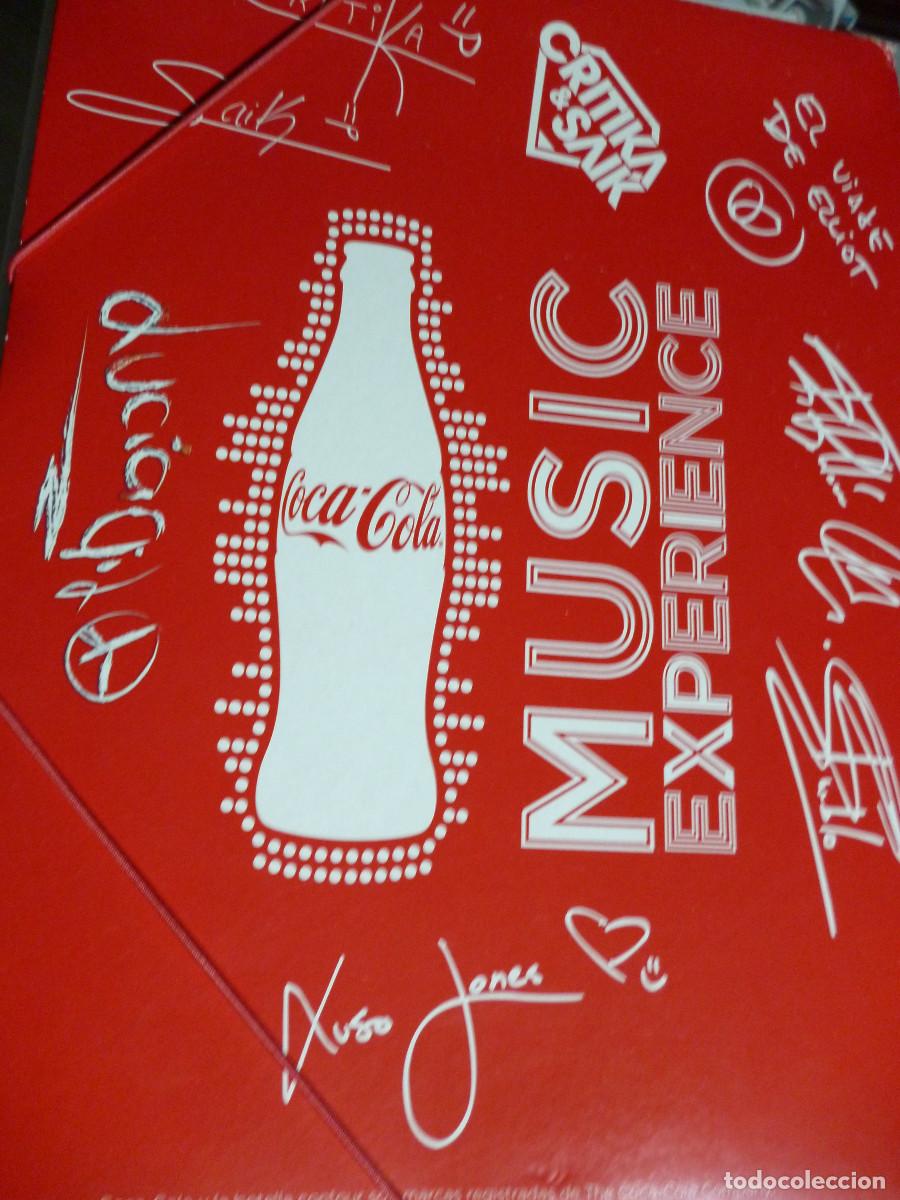 Collectionnisme de Coca-Cola et Pepsi: CARPETA COCA COLA MUSIC EXPERIENCE -XUSO JONES-EL VIAJE DE ELIOT- CRITIKA SAIK