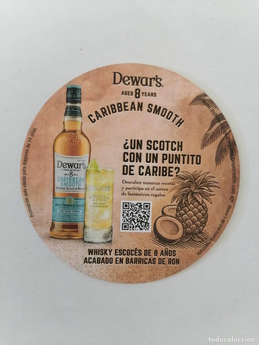 Colecionismo de Coca-Cola e Pepsi: POSAVASOS Dewars Dewar BEER BIER BIERE BIEREN CERVEZA