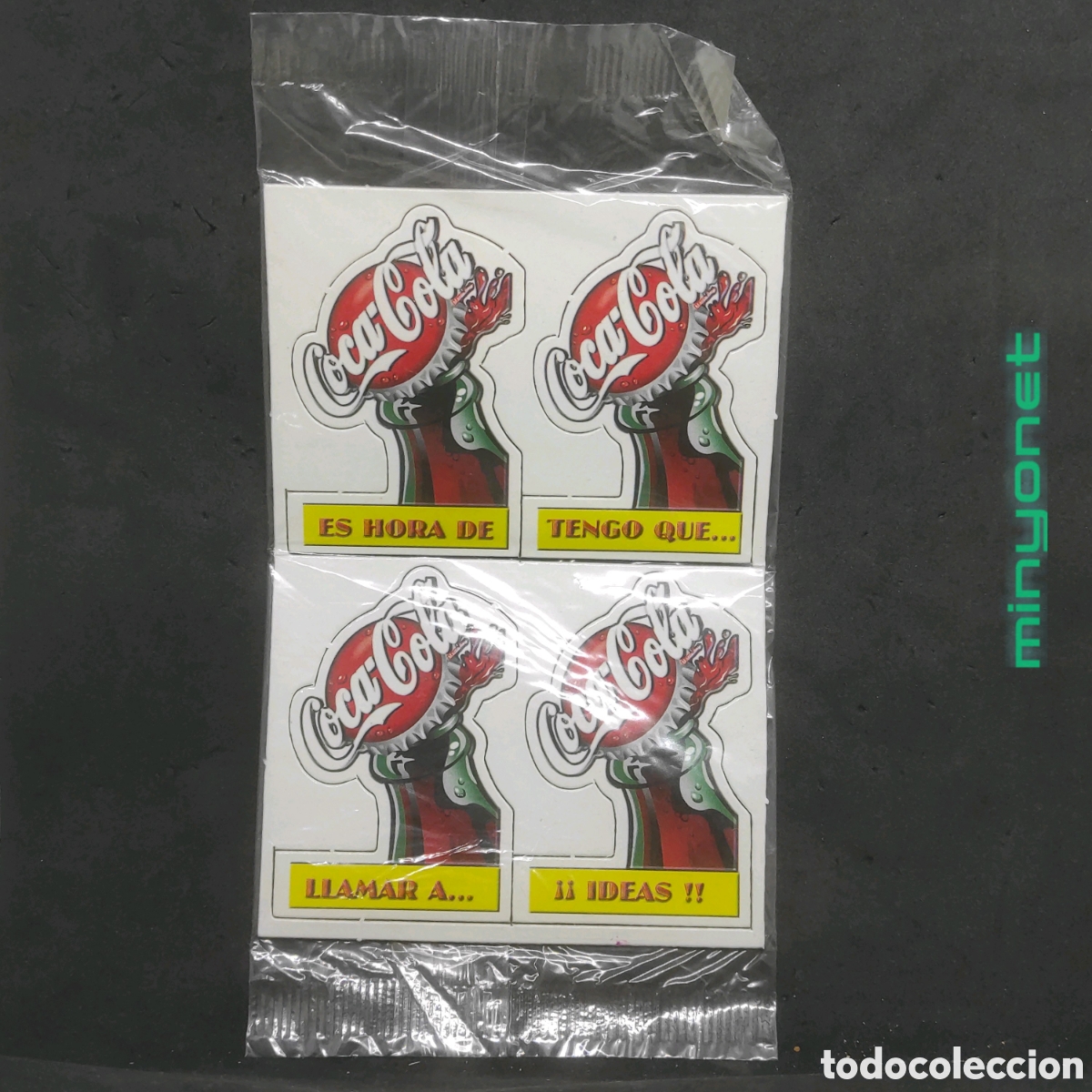 Coleccionismo de Coca-Cola y Pepsi: Set 4 imanes Coca-Cola - iman - Foto 1