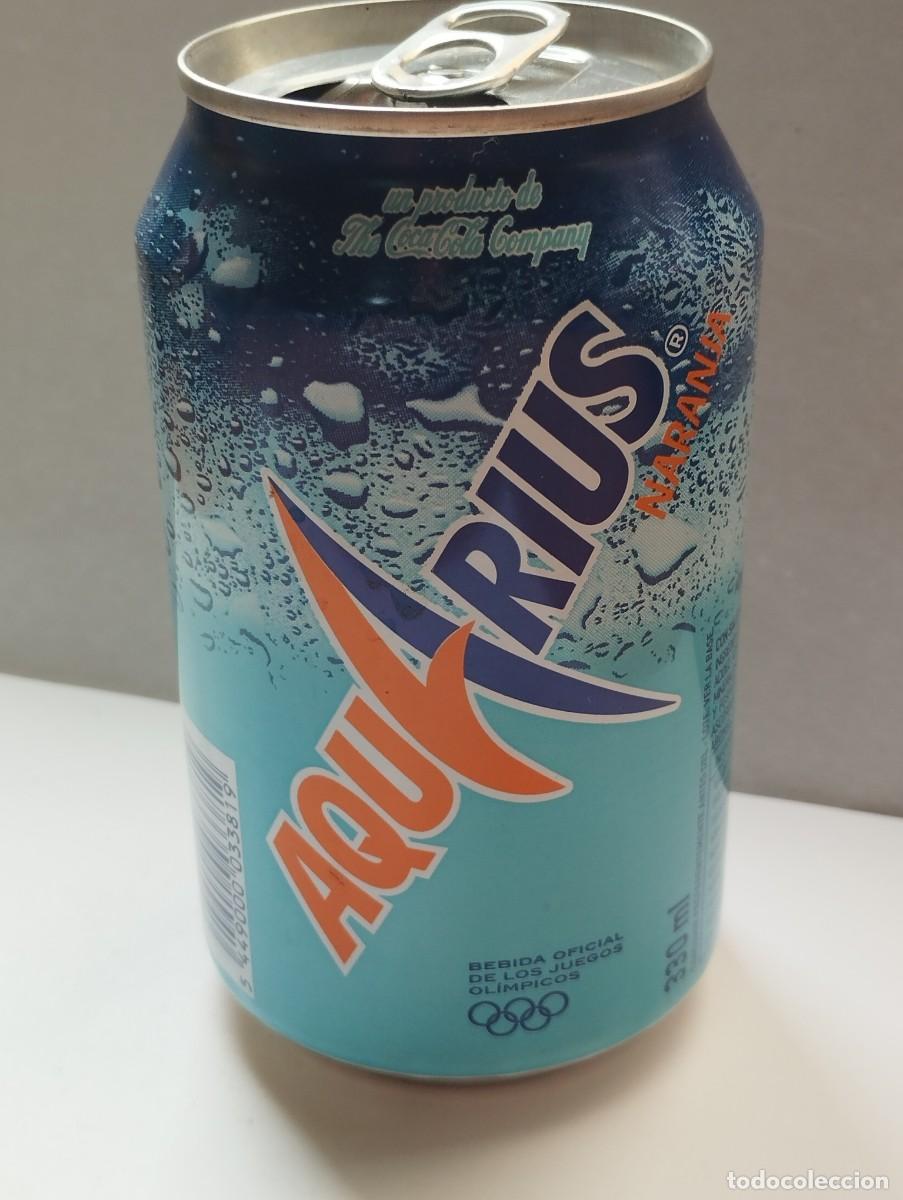 Coleccionismo de Coca-Cola y Pepsi: BOTE - LATA ACUARIUS NARANJA - Foto 1