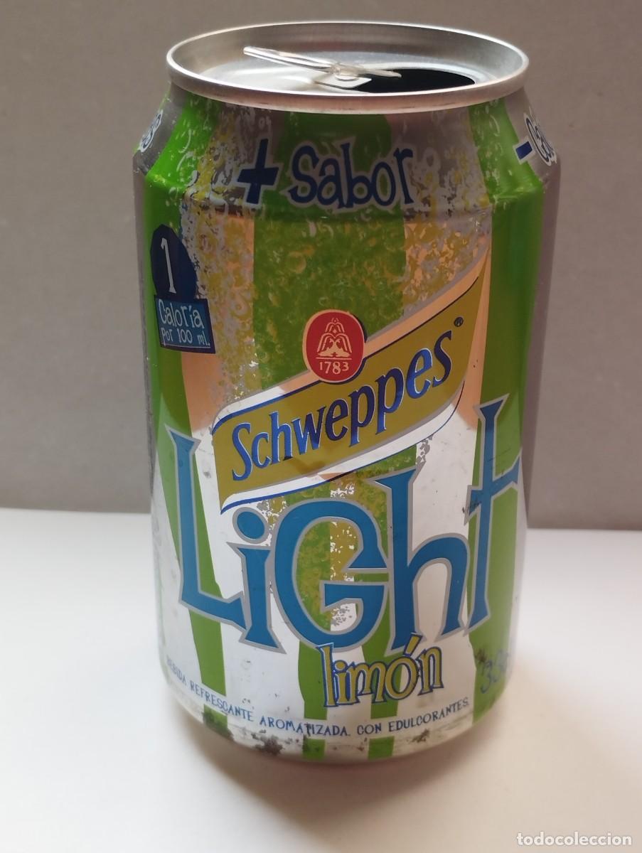 Coleccionismo de Coca-Cola y Pepsi: LATA - BOTE - SCHWEPPES LIGTH LIMON - Foto 1