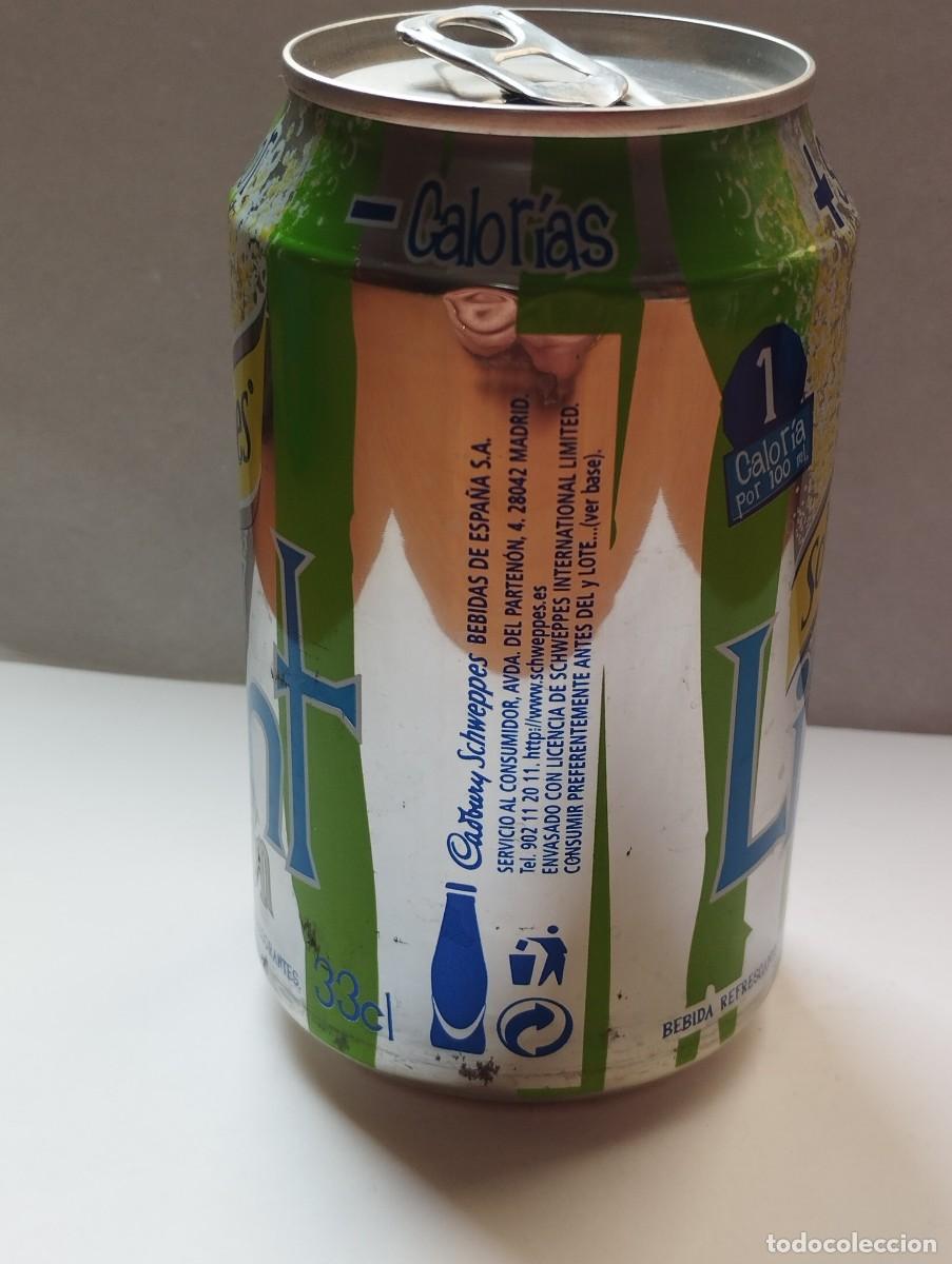 Coleccionismo de Coca-Cola y Pepsi: LATA - BOTE - SCHWEPPES LIGTH LIMON - Foto 2