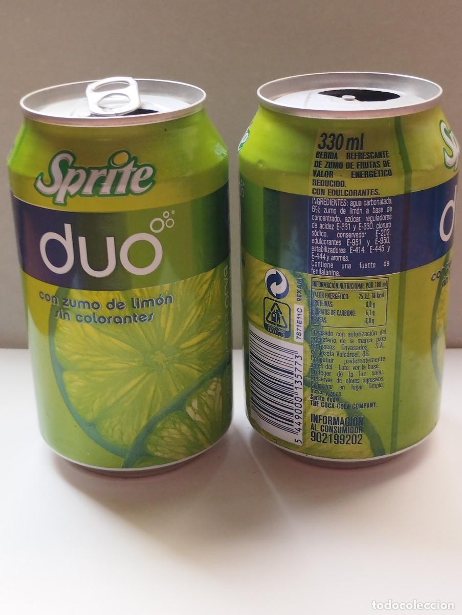 Coleccionismo de Coca-Cola y Pepsi: LATA - BOTE - SPRITE DUO - Foto 2