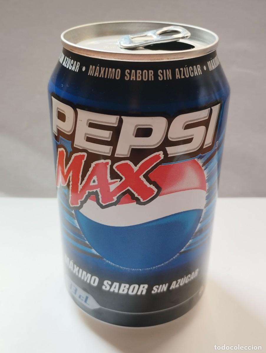 Coleccionismo de Coca-Cola y Pepsi: LATA - BOTE - PEPSI MAX MAXIMO SABOR SIN AZUCAR - Foto 1