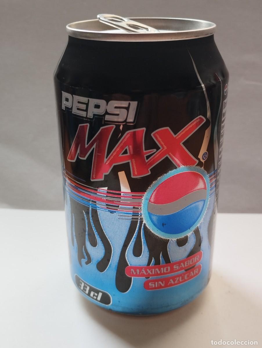 Coleccionismo de Coca-Cola y Pepsi: LATA - BOTE - PEPSI MAX MAXIMO SABOR SIN AZUCAR - Foto 1
