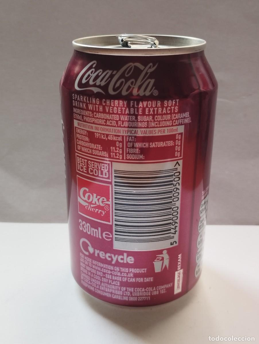 Coleccionismo de Coca-Cola y Pepsi: BOTE - LATA COCA COLA CHERRY - Foto 2