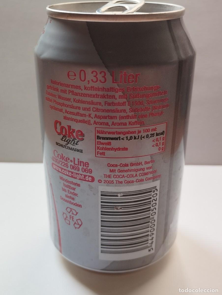 Coleccionismo de Coca-Cola y Pepsi: BOTE - LATA COCA COLA LIGHT - Foto 2