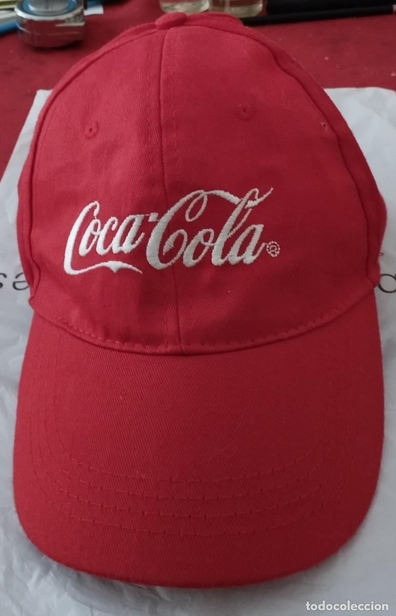 Coleccionismo de Coca-Cola y Pepsi: Gorra de visera de Coca Cola - Foto 1