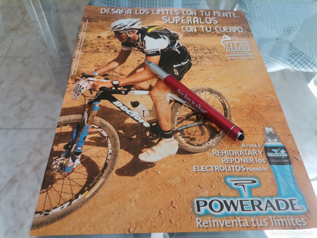Collecting of Coca-Cola and Pepsi: BEBIDA DEPORTISTAS POWERADE ANUNCIO PUBLICIDAD REVISTA 2011