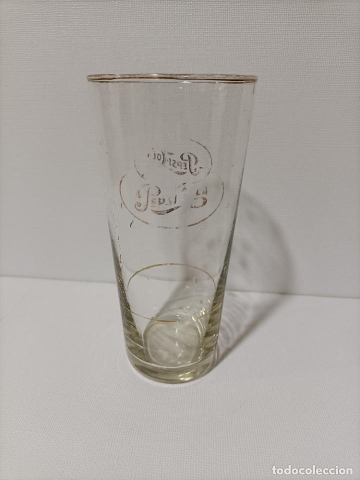 Coleccionismo de Coca-Cola y Pepsi: Antiguo vaso de refresco Pepsi Cola - Foto 1