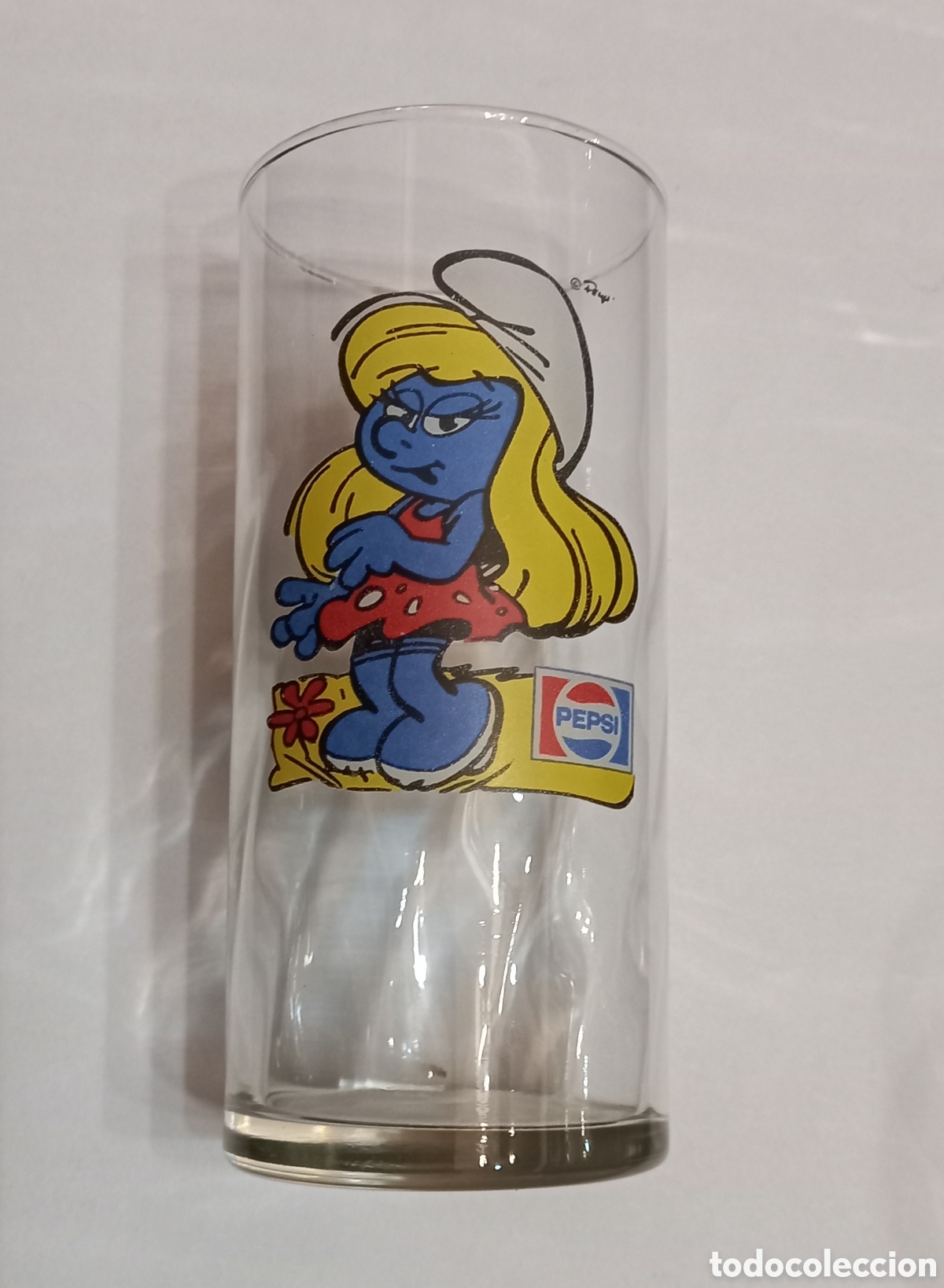 Collecting of Coca-Cola and Pepsi: Vaso vintage colecci&oacute;n Pepsi &rdquo;Los Pitufos&rdquo; 1980