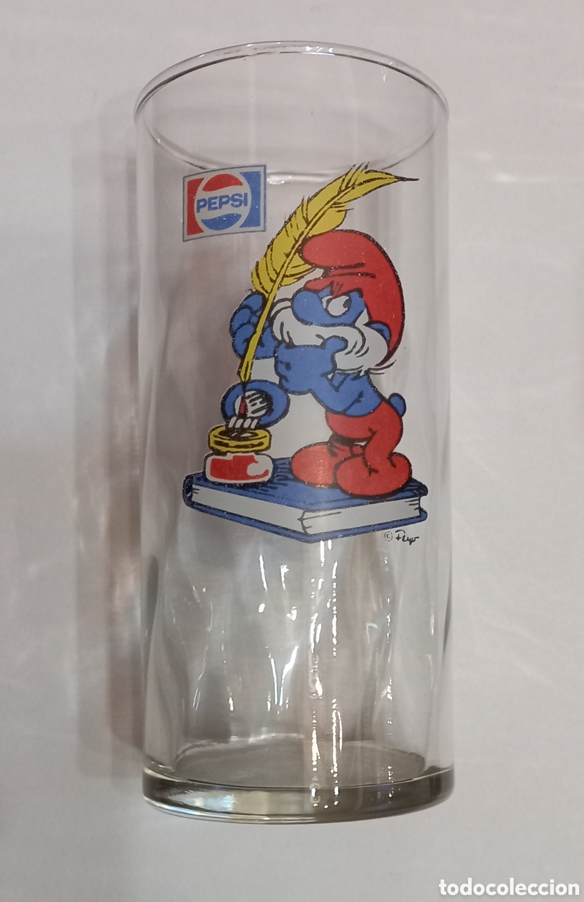Collecting of Coca-Cola and Pepsi: Vaso vintage coleccion Pepsi &rdquo;Los Pitufos&rdquo; 1980