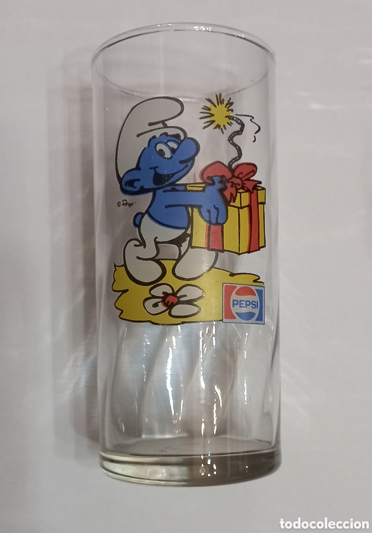 Collecting of Coca-Cola and Pepsi: Vaso vintage coleccion Pepsi &rdquo;Los Pitufos&rdquo; 1980