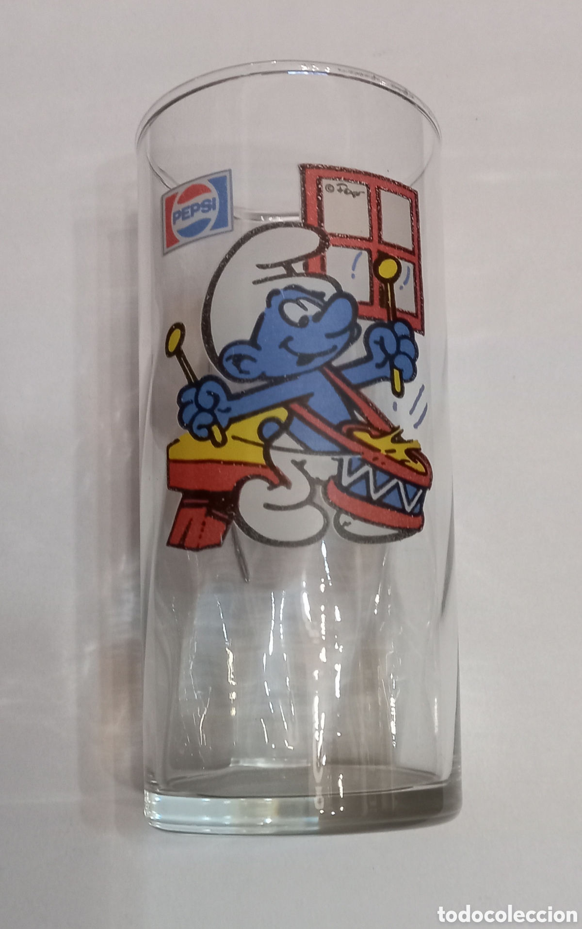 Collecting of Coca-Cola and Pepsi: Vaso vintage coleccion Pepsi &rdquo;Los Pitufos&rdquo; 1980