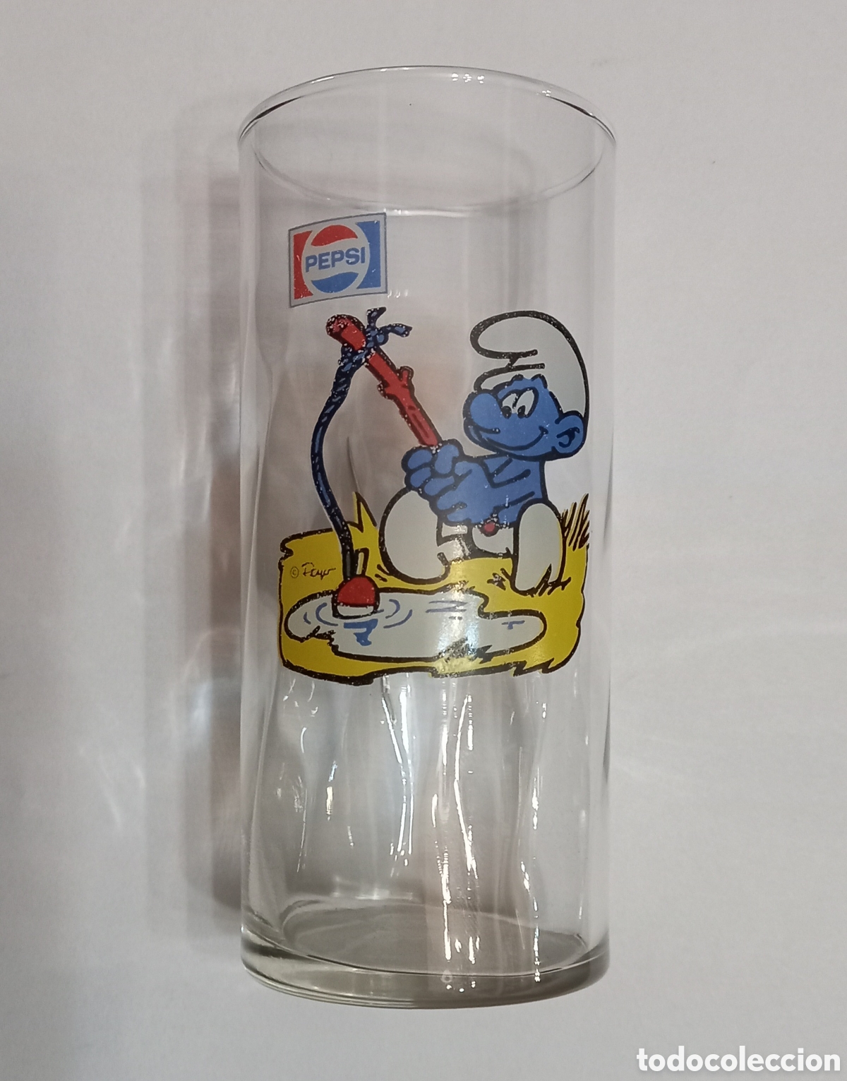 Collecting of Coca-Cola and Pepsi: Vaso vintage coleccion Pepsi &rdquo;Los Pitufos&rdquo; 1980