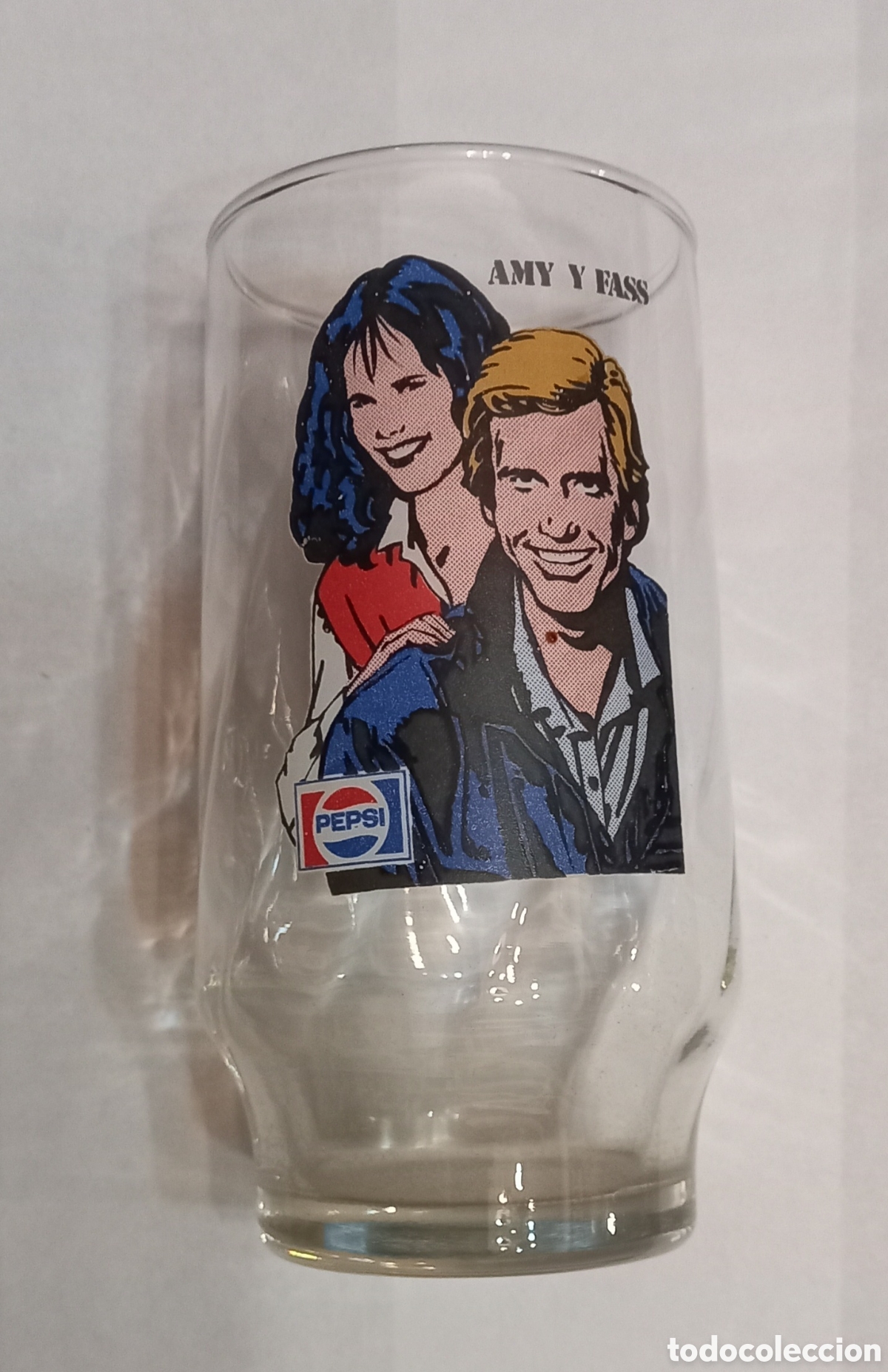 Collecting of Coca-Cola and Pepsi: Vaso vintage coleccion Pepsi &rdquo;Equipo A&rdquo; 1980