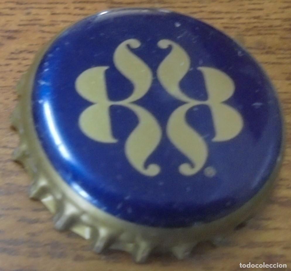 Collecting of Coca-Cola and Pepsi: CHAPA REFRESCO ROYAL BLISS AZUL MARINO CON &rdquo;R&rdquo; -SPAIN- FABRICANTE -U-