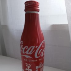 Coleccionismo de Coca-Cola y Pepsi: SUPER NINTENDO WORLD BOTELLA DE COCA COLA MARIO BROSS ALUMINIO TAPON ROSCA EDICION LIMITADA