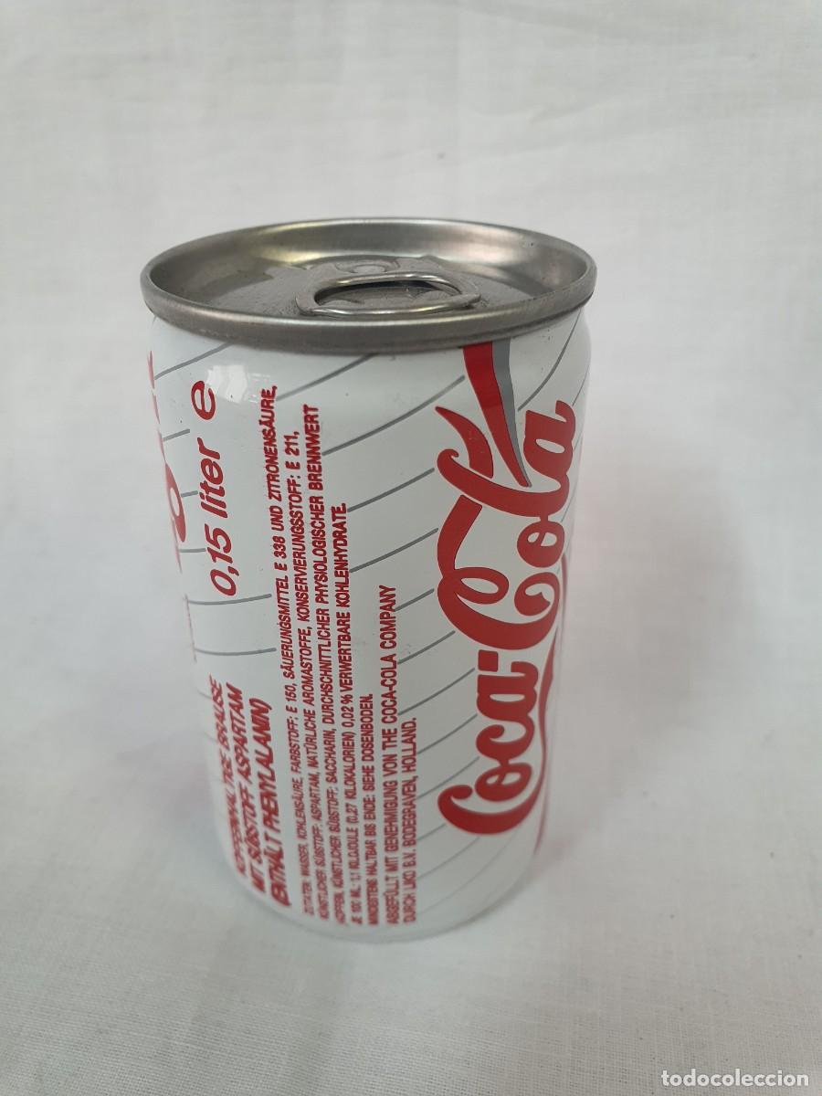 Coleccionismo de Coca-Cola y Pepsi: Lata de Coca-Cola sin abrir. 1989. - Foto 2