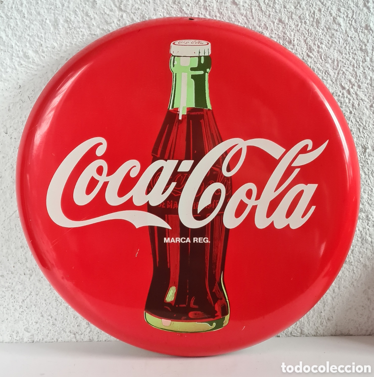 Collecting of Coca-Cola and Pepsi: Cartel Placa Chapa Publicidad Coca-Cola - Decoraci&oacute;n Vintage - Coke