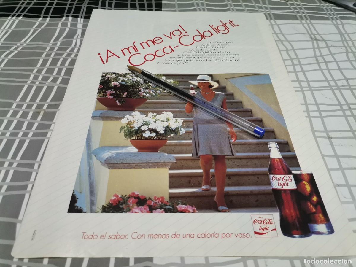 Sammeln von Coca-Cola und Pepsi: COCA COLA LIGHT ANUNCIO PUBLICIDAD REVISTA 1986