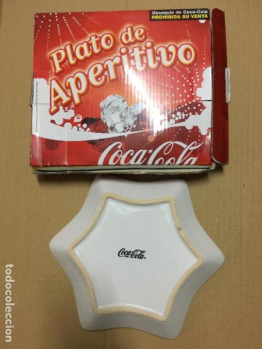 Coleccionismo de Coca-Cola y Pepsi: Plato aperitivos Coca Cola - Foto 1