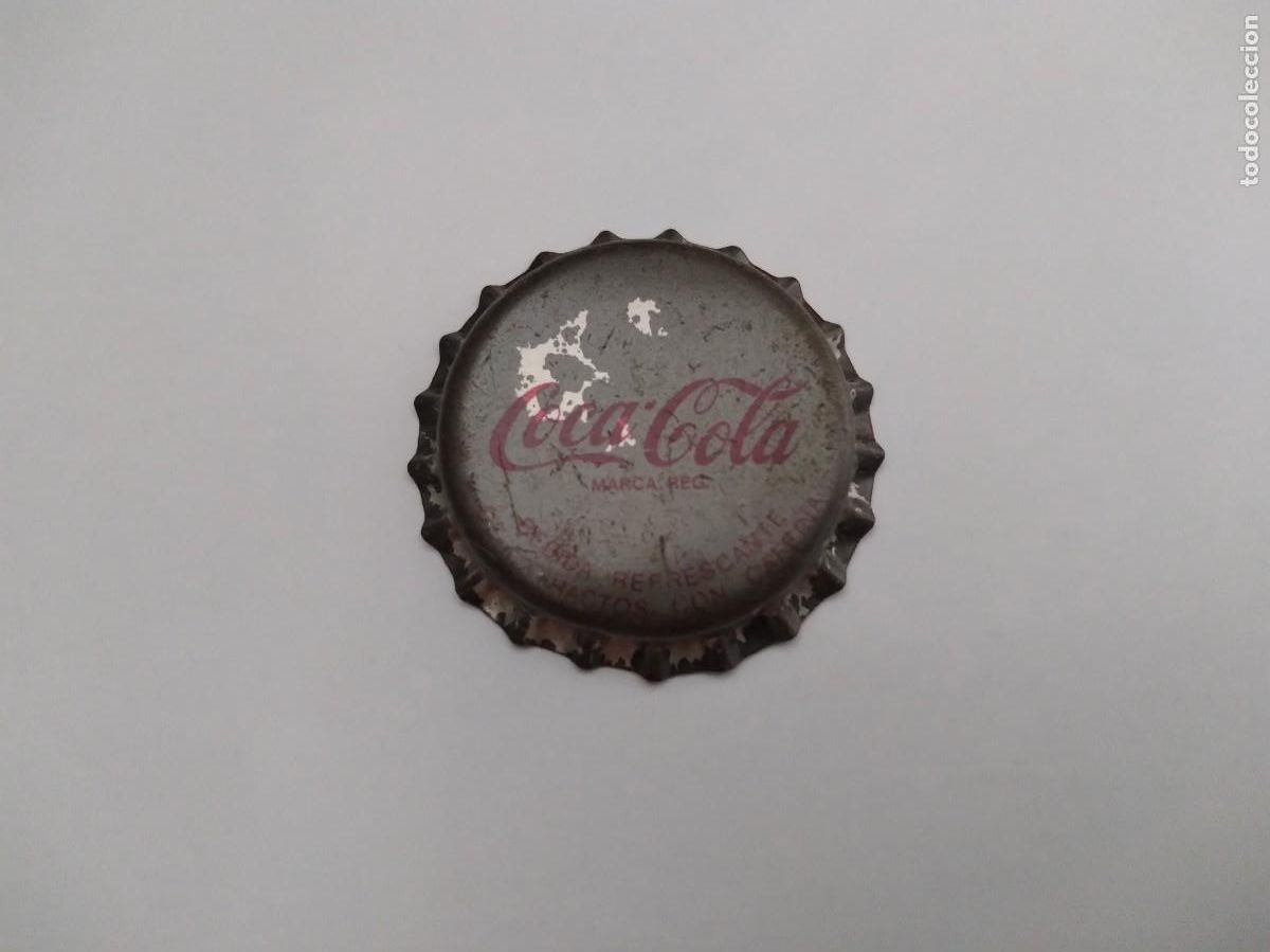 Coleccionismo de Coca-Cola y Pepsi: ANTIGUA CHAPA CORONA TAPON BOTELLA CRISTAL COCA COLA RV