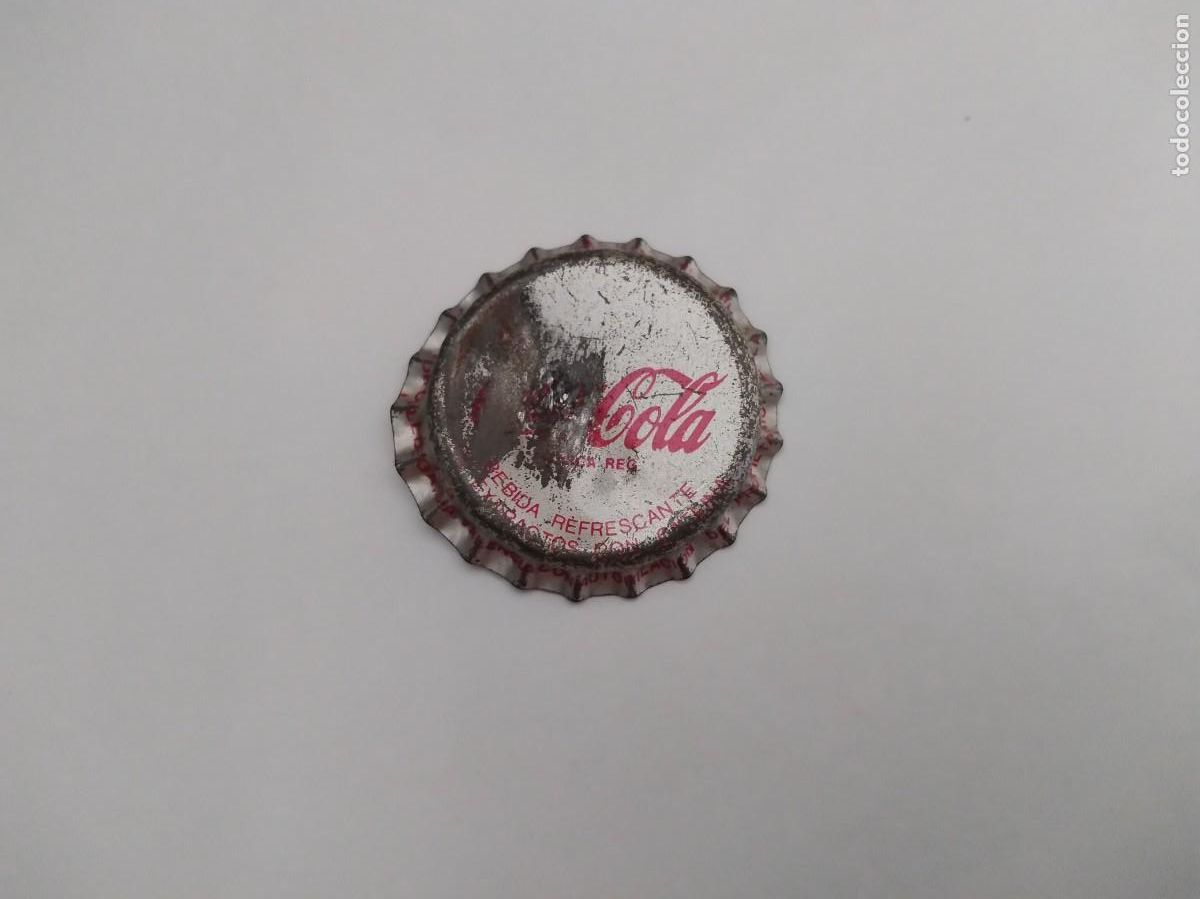 Coleccionismo de Coca-Cola y Pepsi: ANTIGUA CHAPA CORONA TAPON BOTELLA CRISTAL COCA COLA RV