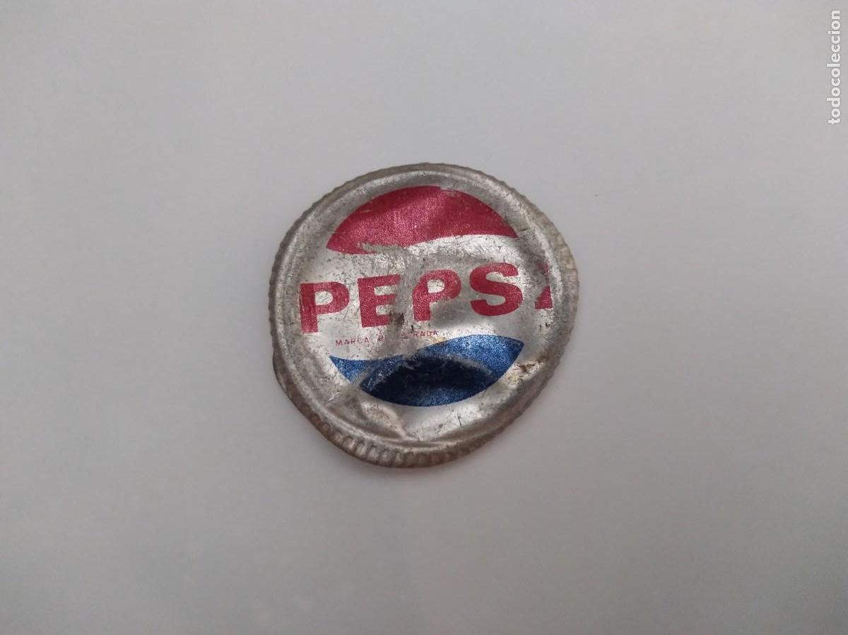 Coleccionismo de Coca-Cola y Pepsi: ANTIGUA CHAPA TAPON ROSCA BOTELLA CRISTAL PEPSI RV
