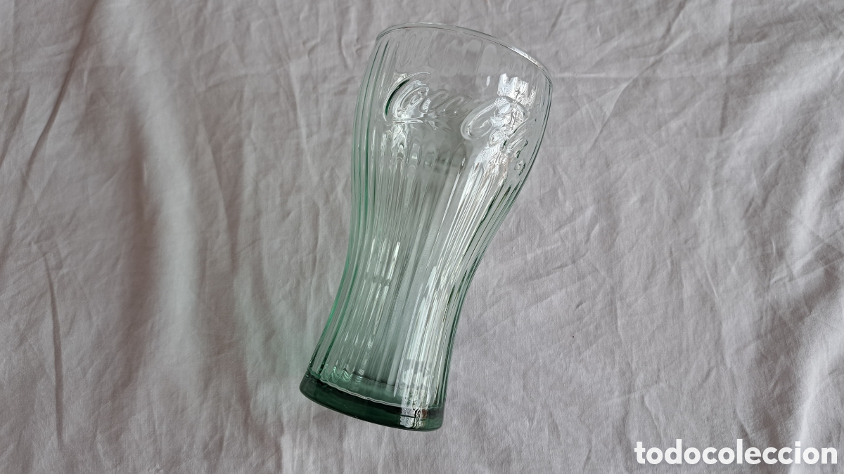 Coleccionismo de Coca-Cola y Pepsi: (Sevilla) Vaso COCA COLA Rayado - Foto 2
