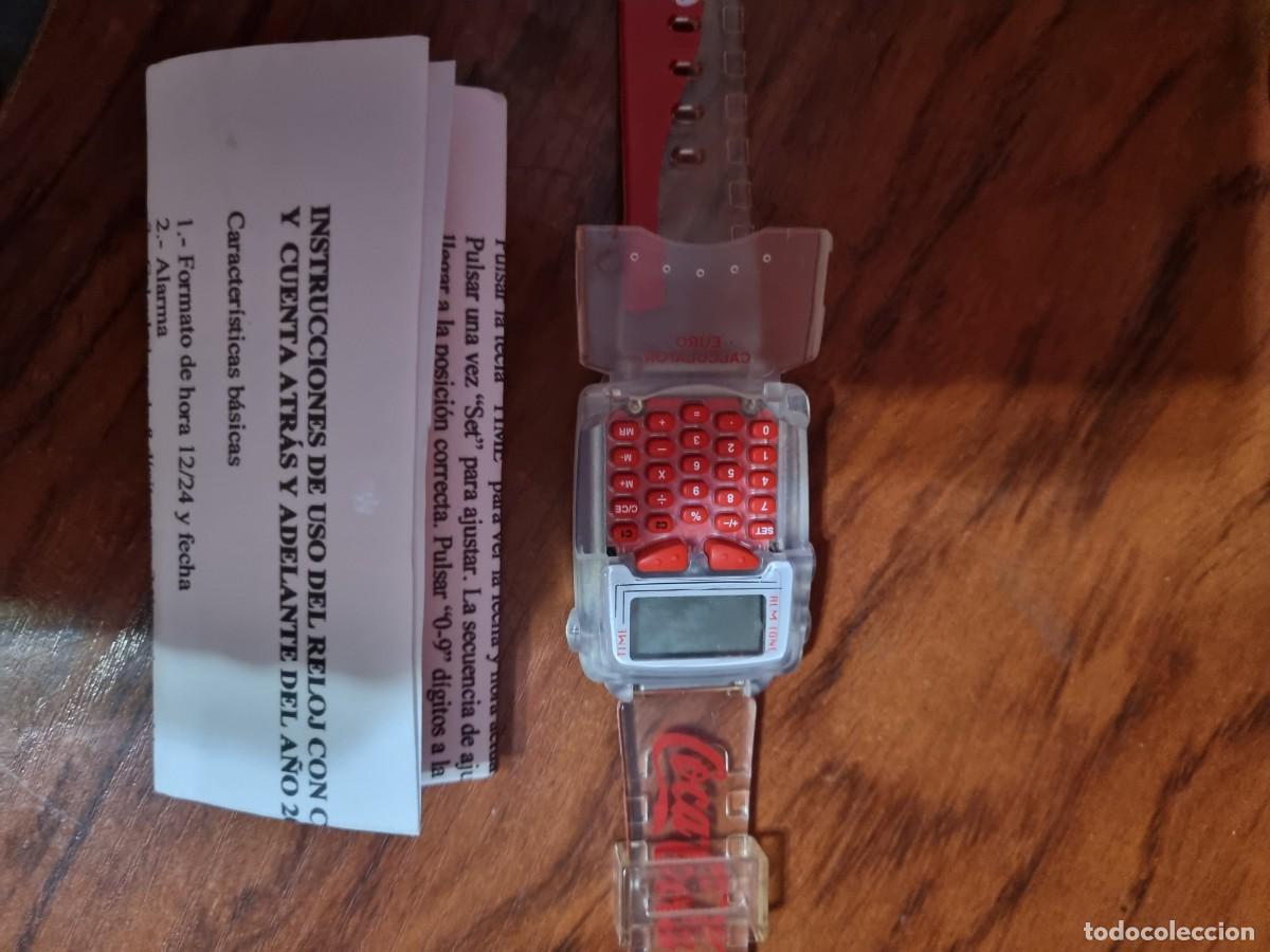 Coleccionismo de Coca-Cola y Pepsi: Reloj calculadora de coca cola - Foto 1