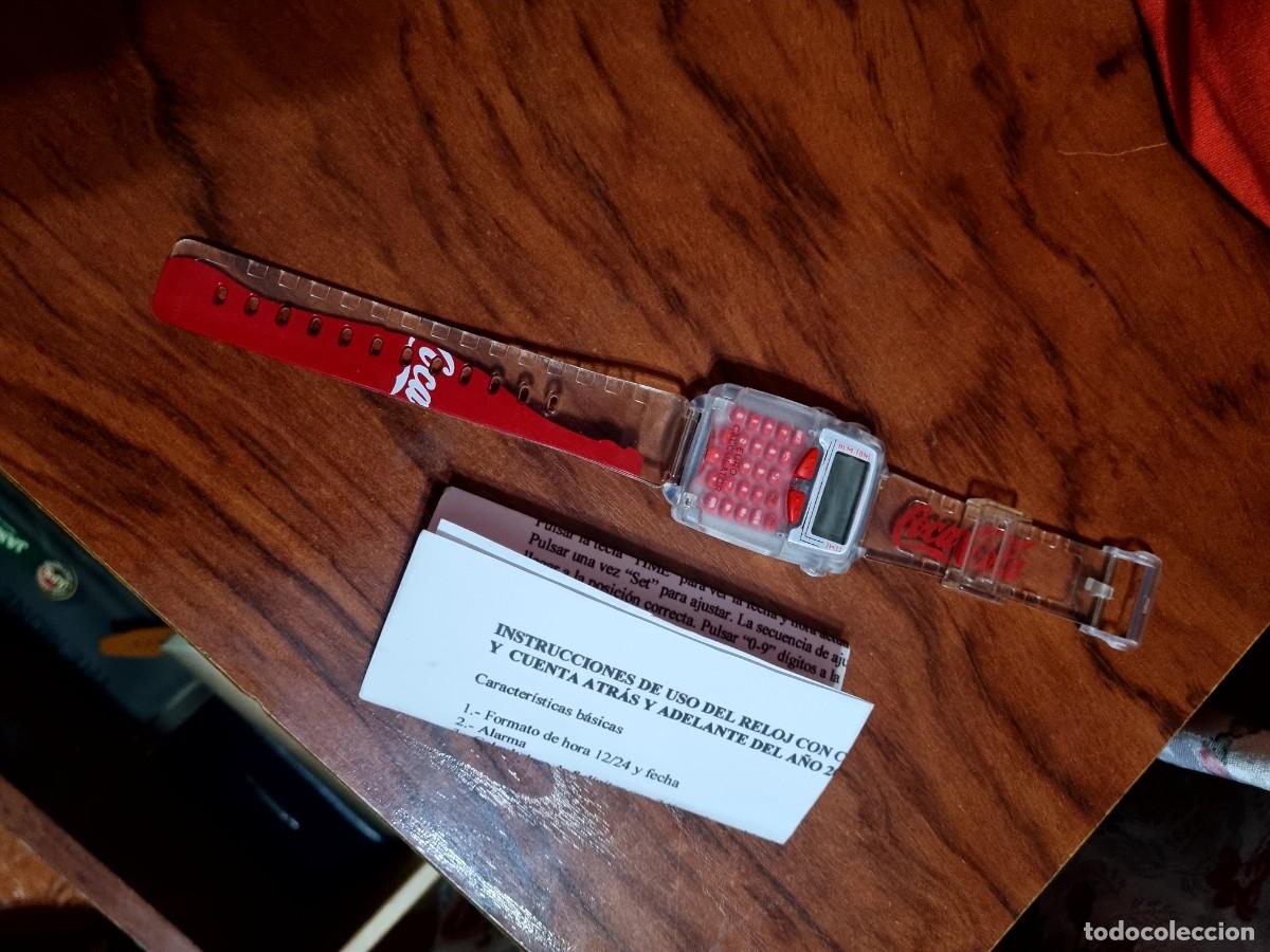 Coleccionismo de Coca-Cola y Pepsi: Reloj calculadora de coca cola - Foto 2