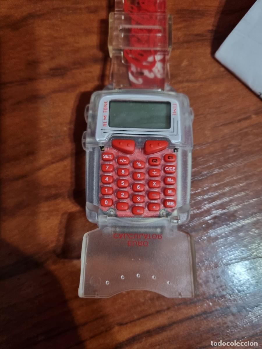Coleccionismo de Coca-Cola y Pepsi: Reloj calculadora de coca cola - Foto 3