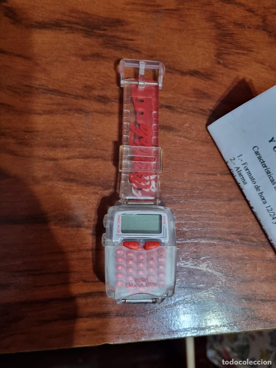 Coleccionismo de Coca-Cola y Pepsi: Reloj calculadora de coca cola - Foto 4