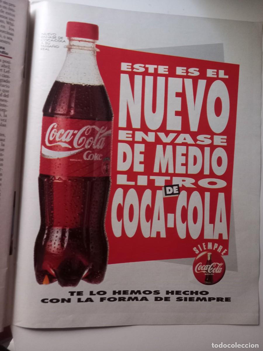 Sammeln von Coca-Cola und Pepsi: ANUNCIO COCA-COLA EN SECUENCIA DE 4 PAGINAS. EXTRA&Iacute;DO DE REVISTA. 22X28 CM.