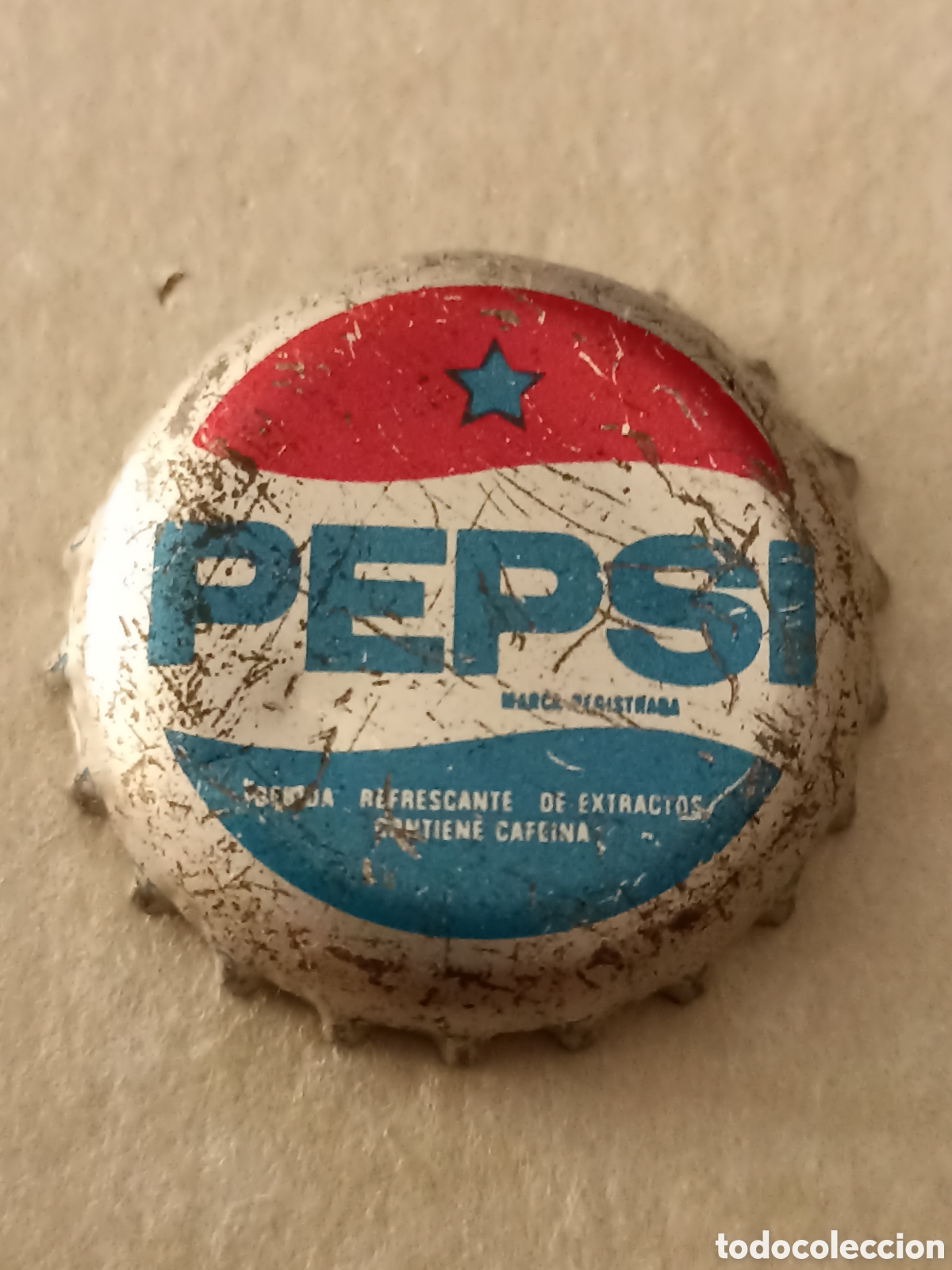Sammeln von Coca-Cola und Pepsi: Chapa Pepsi tap&oacute;n corona antiguo