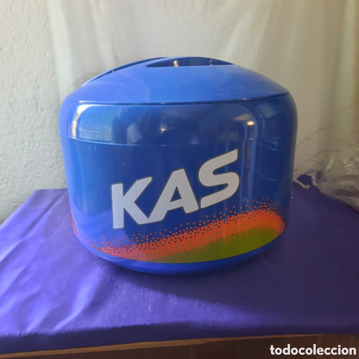 Coleccionismo de Coca-Cola y Pepsi: Cubitera hielera Kas - Foto 1