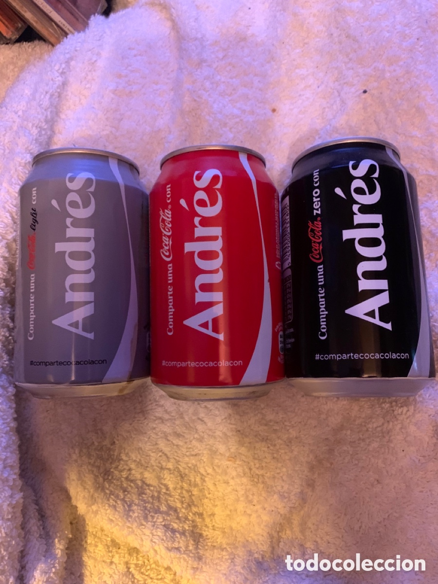 Coleccionismo de Coca-Cola y Pepsi: Lata coca cola nombre 2014 - Foto 1