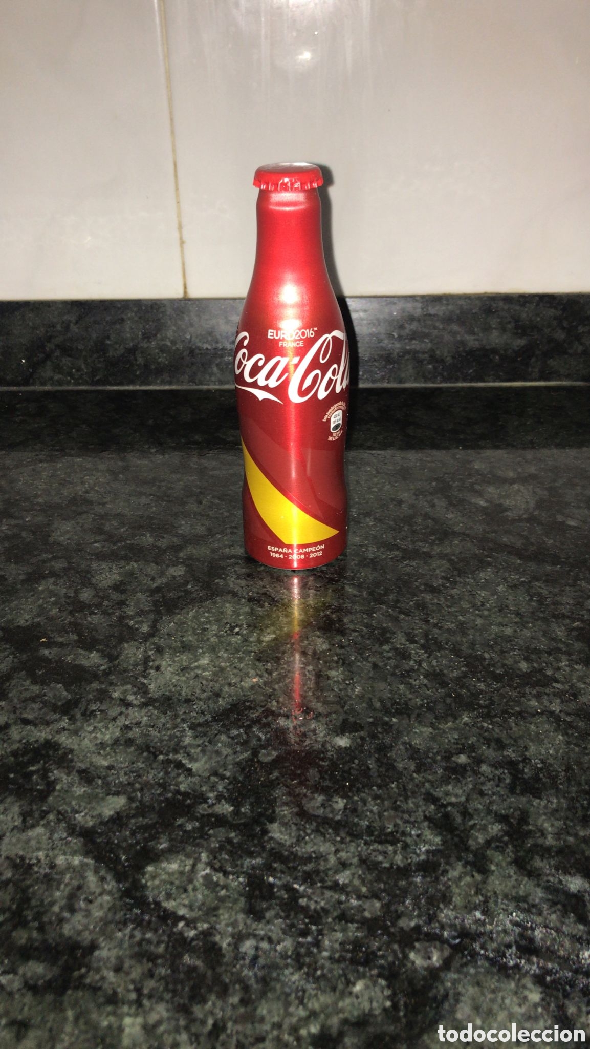 Collezionismo di Coca-Cola e Pepsi: Botella coca cola especial Eurocopa futbol 2016. Nueva sin abrir