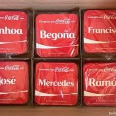 Coleccionismo de Coca-Cola y Pepsi: 104 POSAVASOS COCA-COLA COCA COLA. COMPARTE UNA COCA-COLA CON...